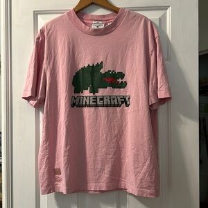 Lacoste Minecraft unisex T shirt